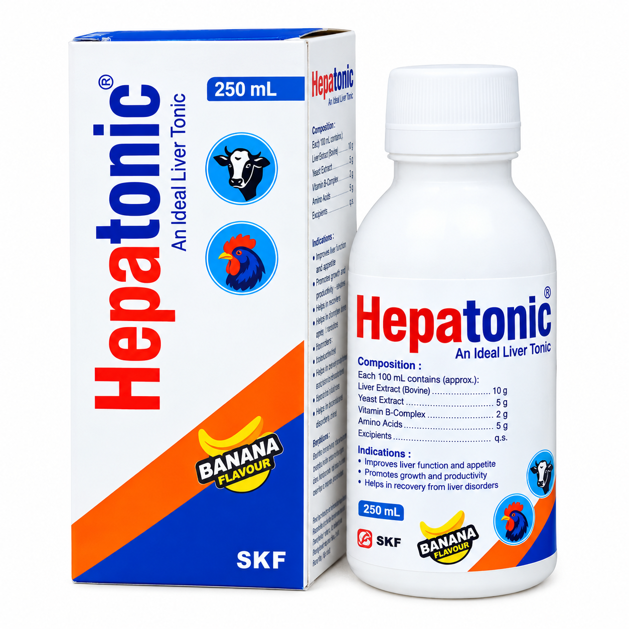 হেপাটনিক ভেট ১০০ মিলি (Hepatonic Vet)